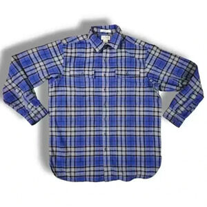 LL BEAN VTG CHAMOIS BUTTON DOWN SHIRT